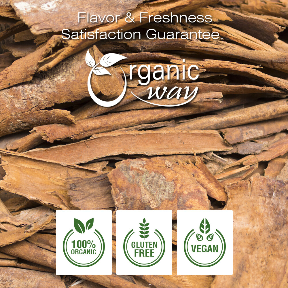 Organic Way True Ceylon Cinnamon Sticks - Organic, Kosher & USDA Certified gallery