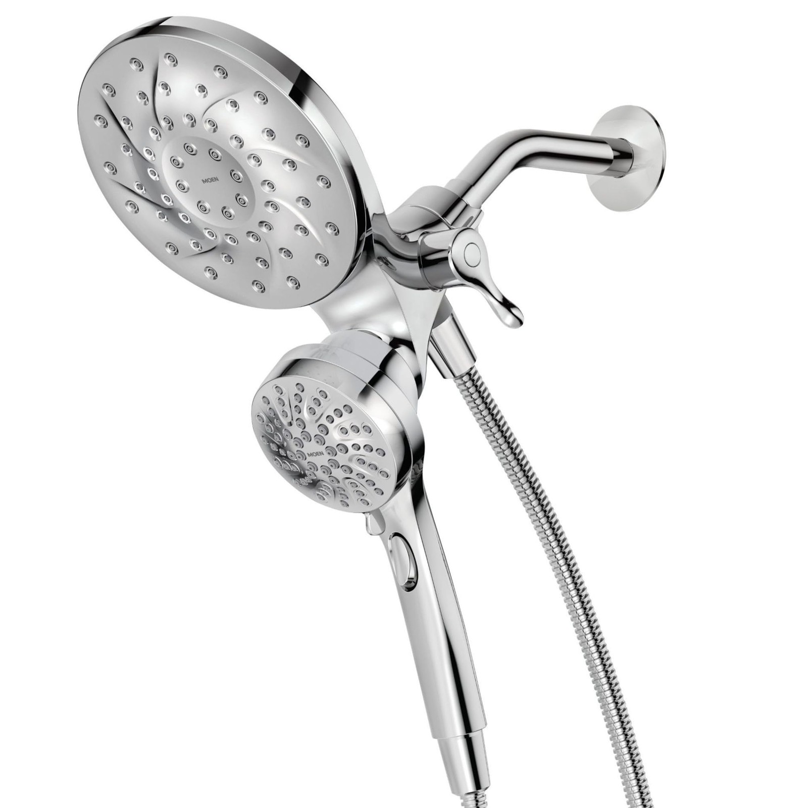 Showerhead 2-in-1 Rain Detachable Handheld Magnetic Chrome Moen 26009 Engage gallery