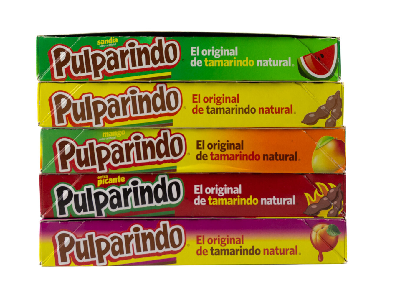 Pulparindo Mango De La Rosa Tamarind Pulp Hot & Salted Mexican Candy 20 Pieces gallery