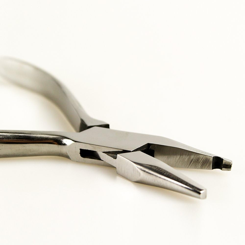 3Pcs Nose Pad Arm Adjusting Pliers Hand Tool Frames Eye Glasses Repair Tool roun gallery