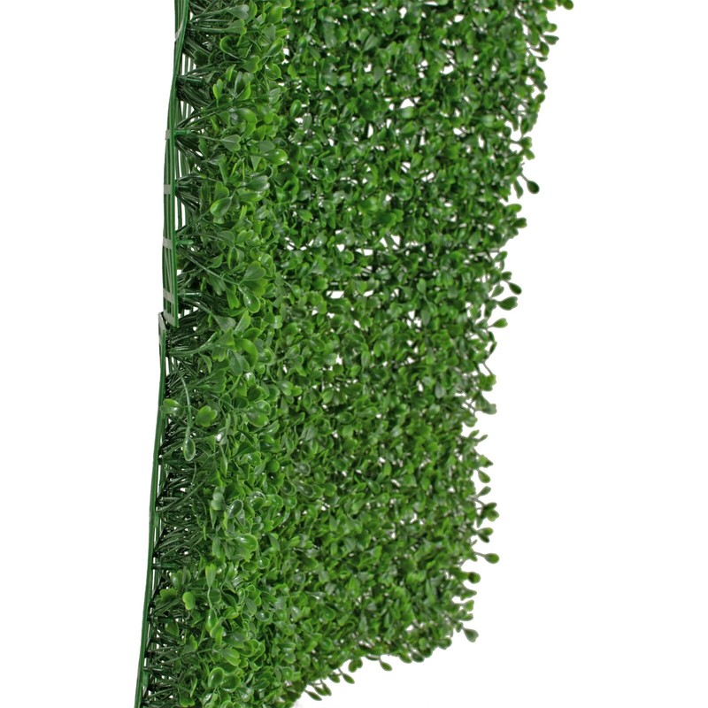 Artificial Boxwood Topiary Wall Panels, Green Hedges and Privacy Screen, 8 SQFT gallery