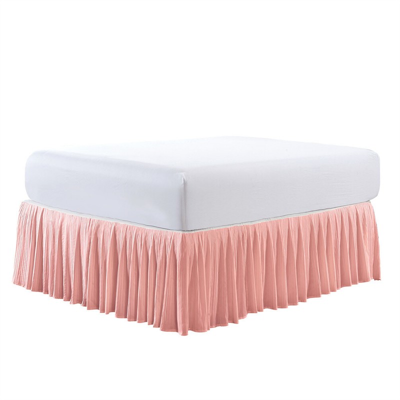 HST Super Soft Solid Brushed Microfiber 18" Pleated Bed Skirt/ Dust Ruffle gallery