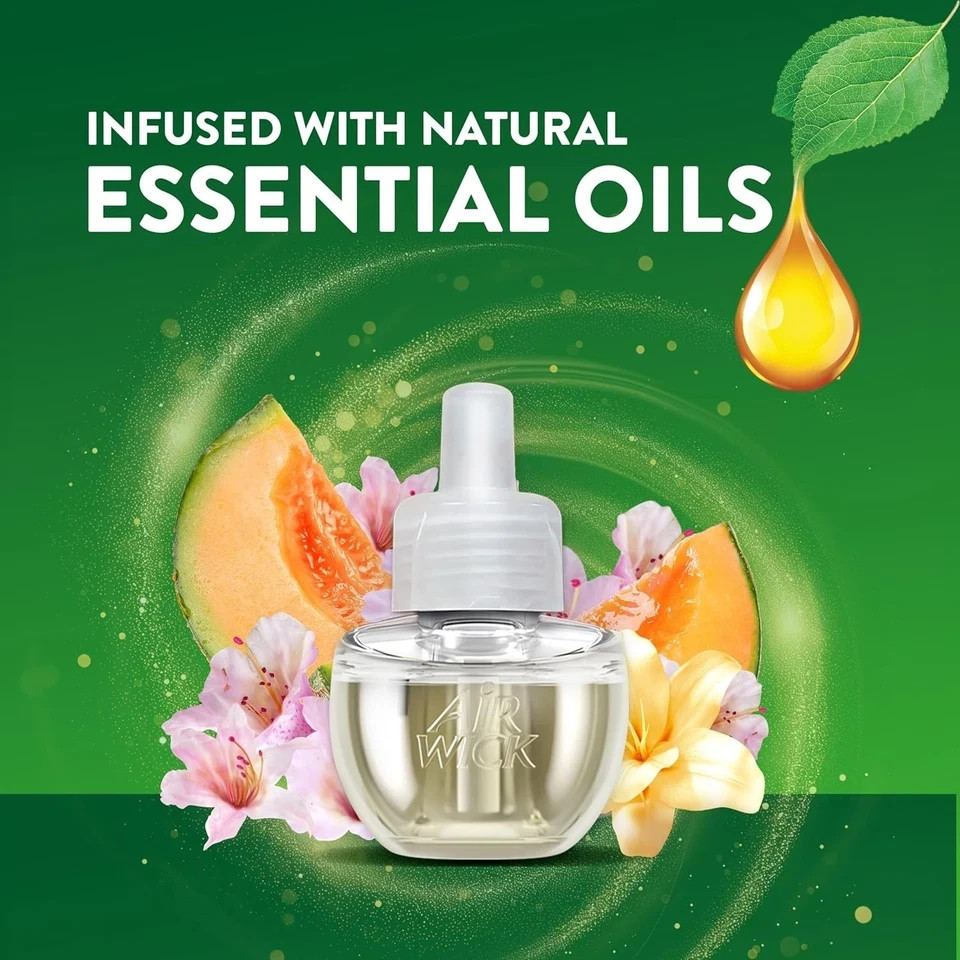 Air Wick Plug In Scented Oil Refill 10 Count Summer Delights Essential Oils 10ct gallery
