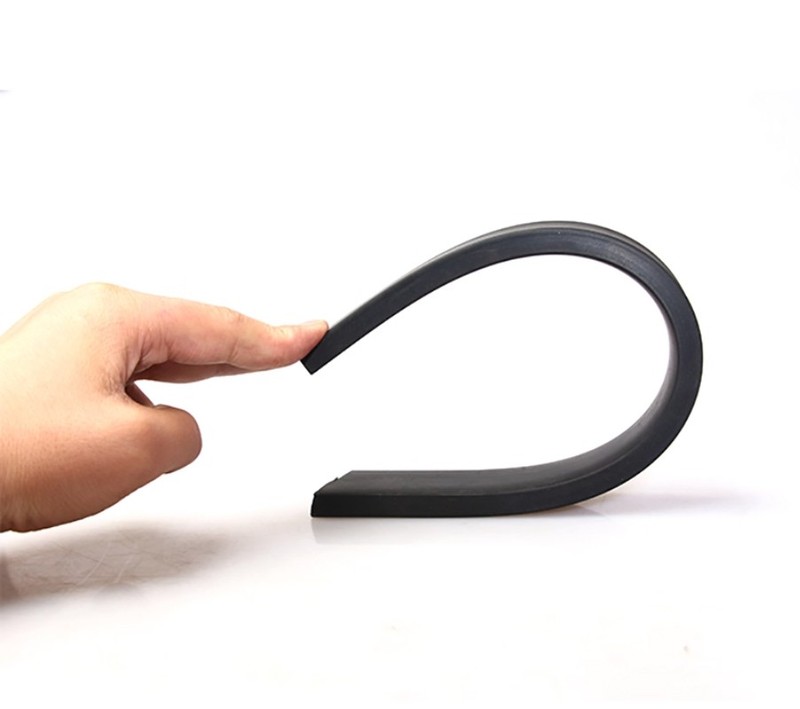 Solid Nitrile NBR Rubber Strip Flat Solid Gasket Oil Resistant Thick 3-10mm gallery