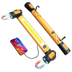 Work Light for Mechanic,3200LM LED Work Lights,5400mAh Rechargeable Magnetic …