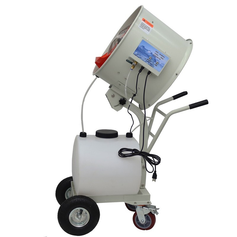 TECHTONGDA® Industrial Misting Cooling Spray Fan 15.85Gal Tank 560m³/min 0-18L/H gallery