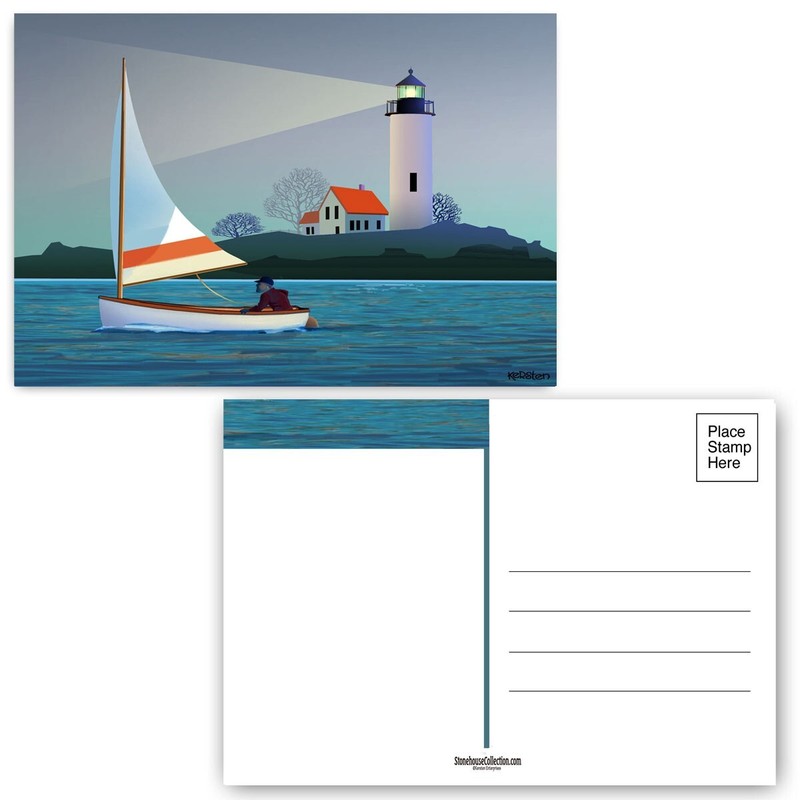 Boating Postcards | 40 Pack All Occasion Postcards | Marina Postcards-17109 gallery