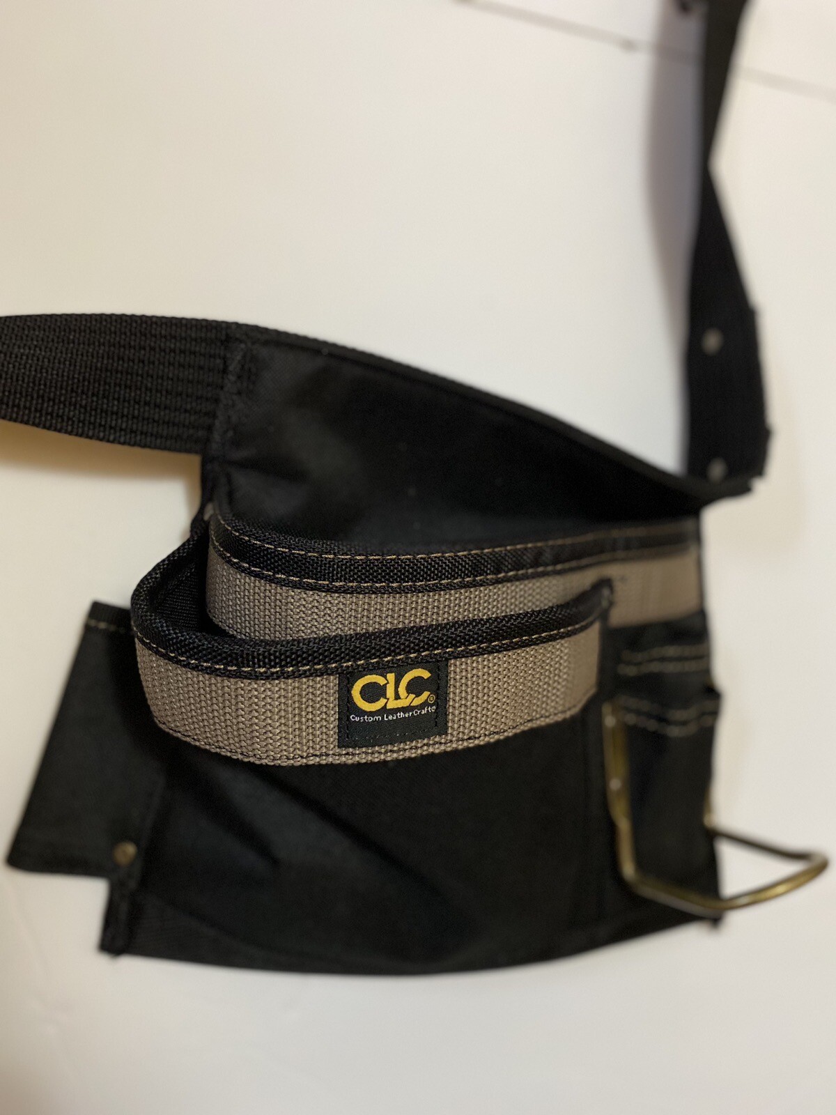 CLC Tool Belt polyester carpentry 5 pockets 29-46in waist black gallery