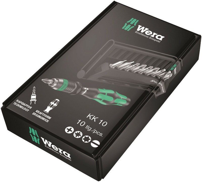 Wera Kraftform Kompakt 10 Screwdriver Set 05056653001 gallery