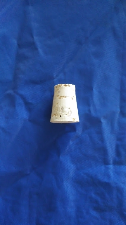 CORK stopper plug round tapered style crafts fishing lab wine all natural *3/4* gallery