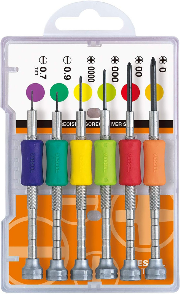 Precision Screwdriver Set TD-56S +0 00 000 0000 -0.7 -0.9 Repair Tool Kit 6PC S