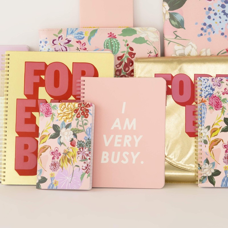 ban.do Rough Draft Mini Spiral Notebook, 9" x 7" with S, I Am Very Busy gallery