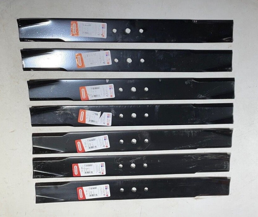 Set/7 blades for Jacobsen HR5111 Mowers 3 91-364 (JT391040) 4 91-363 (JT391039) gallery