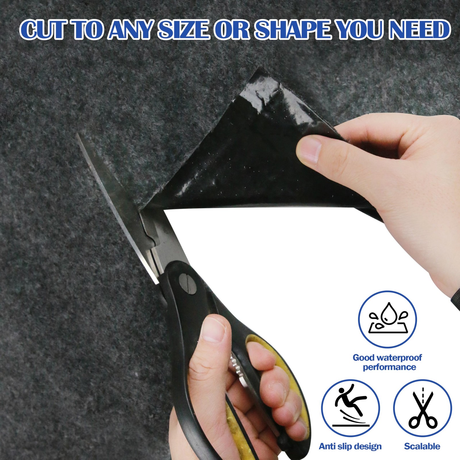 Waterproof Outdoor Storage Shed Mat 8.2x10.2ft with Non-Slip Backing gallery