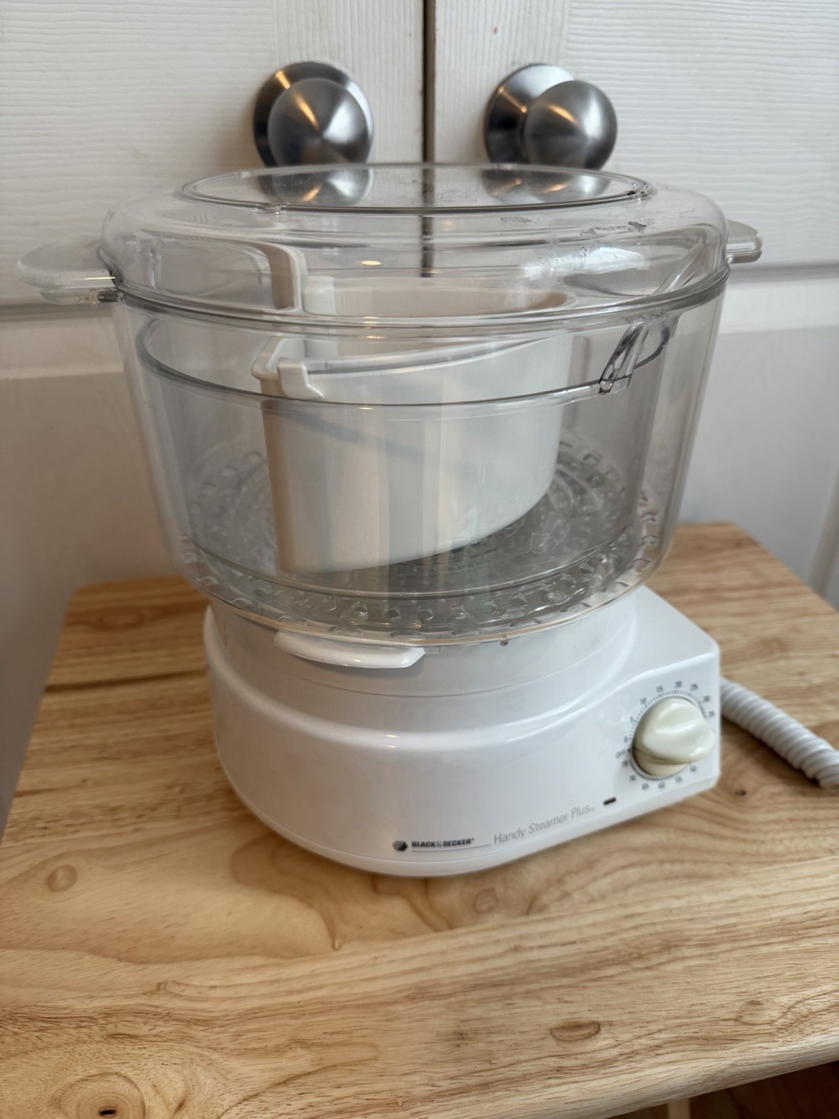 Black & Decker Handy Steamer Plus HS90 Food Steamer Rice Cooker 75 Min Timer gallery
