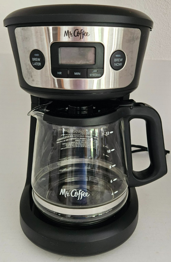 Mr. Coffee Programmable Coffee Maker 12-Cup - BVMC-MSX23 - Tested