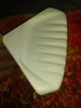 CORNER SHOWER SHELF, , WHITE, Ceramic 4.25" x 6" gallery