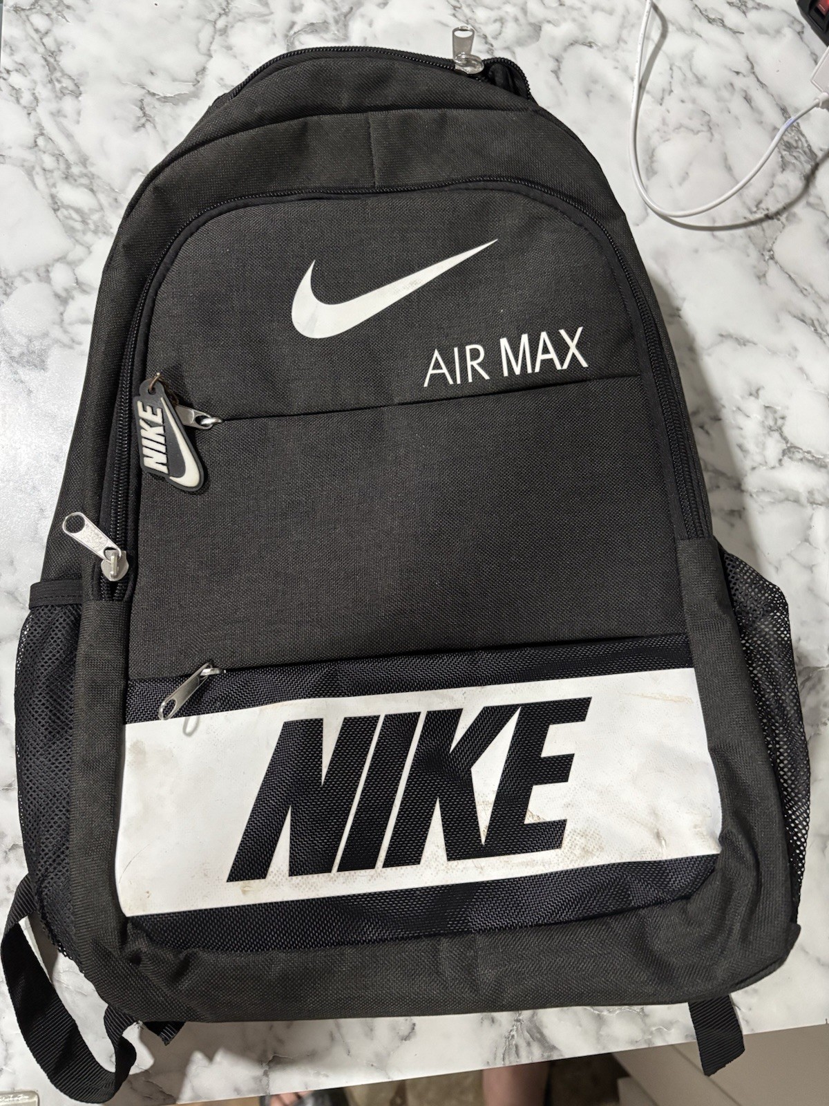 Black and White Backpack Nike Air Max Backpack 2
