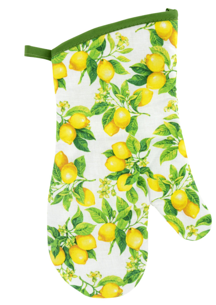 Home Collection Kitchen Linen Oven Mitt, Towels, Pot Holders ~ You Choose Lemons gallery