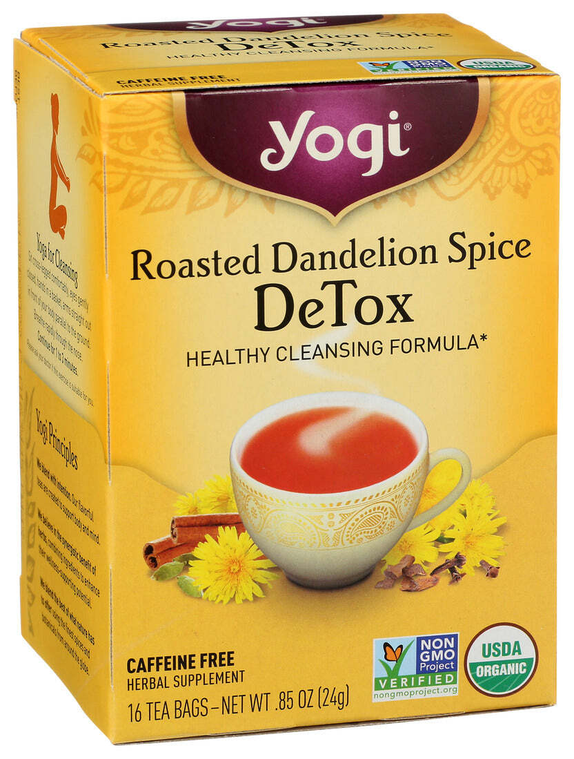 Yogi Tea Organic Roasted Dandelion Spice Detox 16 Ct gallery