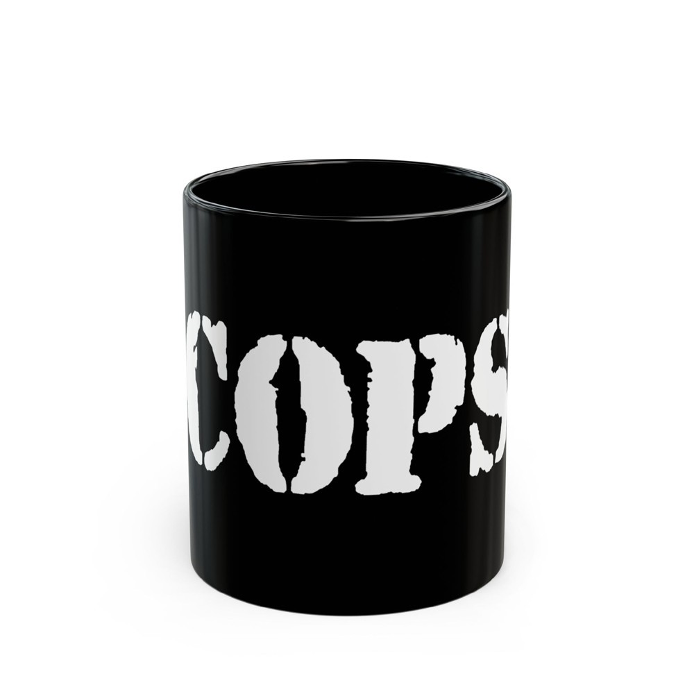Cops TV Show 1 Sided 11oz Coffee Tea Black Mug gallery