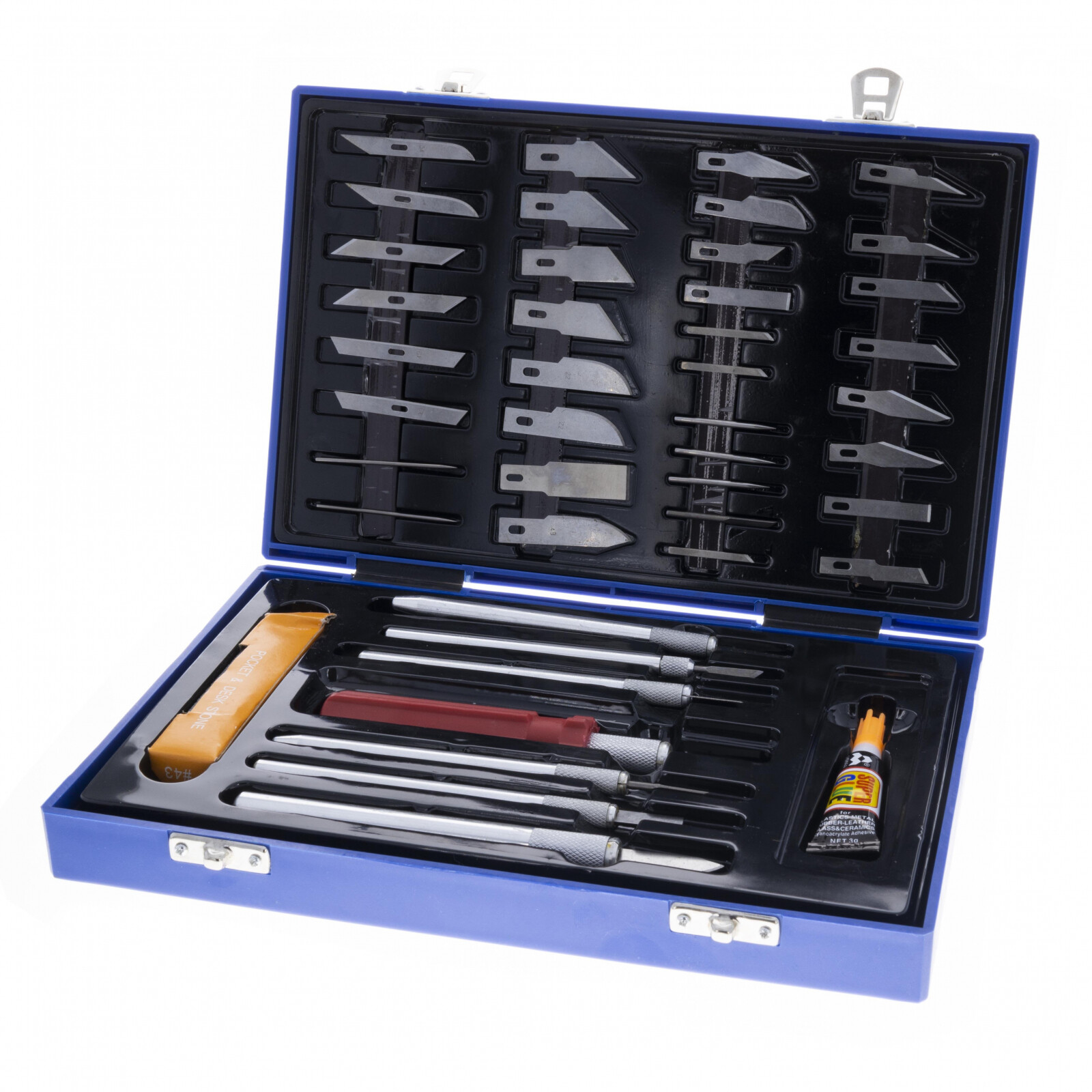52pc Deluxe Utility Knife Complete Modeling Scrapbooking Set Craft and Hobby gallery