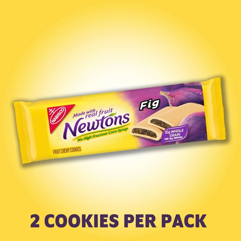 Newtons Fig Bars Soft Fruit Chewy Cookies – 10 Snack Packs (2 Cookies per Pack) gallery