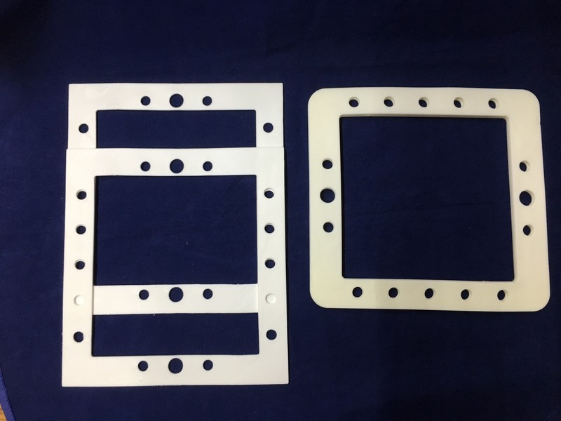 Square Skimmer Gaskets (2 pc standard 8946 OR butterfly 89462)fits Hayward gallery