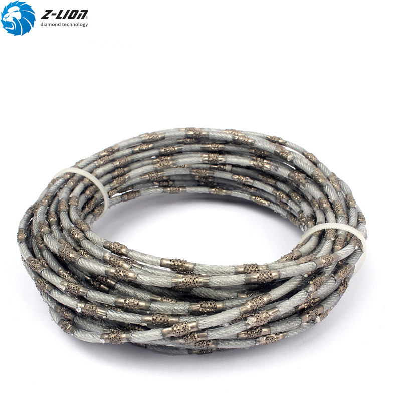 1M /4mm Diamond Wire Saw Machine Cutting Wire Open Loop for Marble Jade Concrete gallery