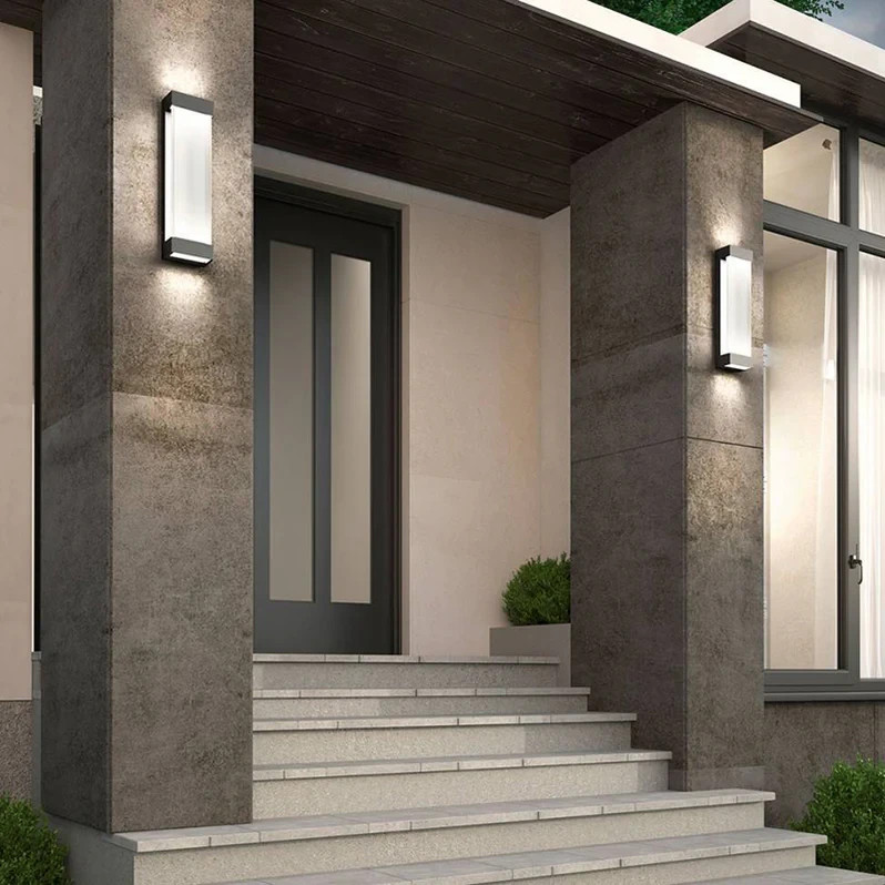 Artika Glacier Pro Black Modern Large Integrated LED Wall Light gallery