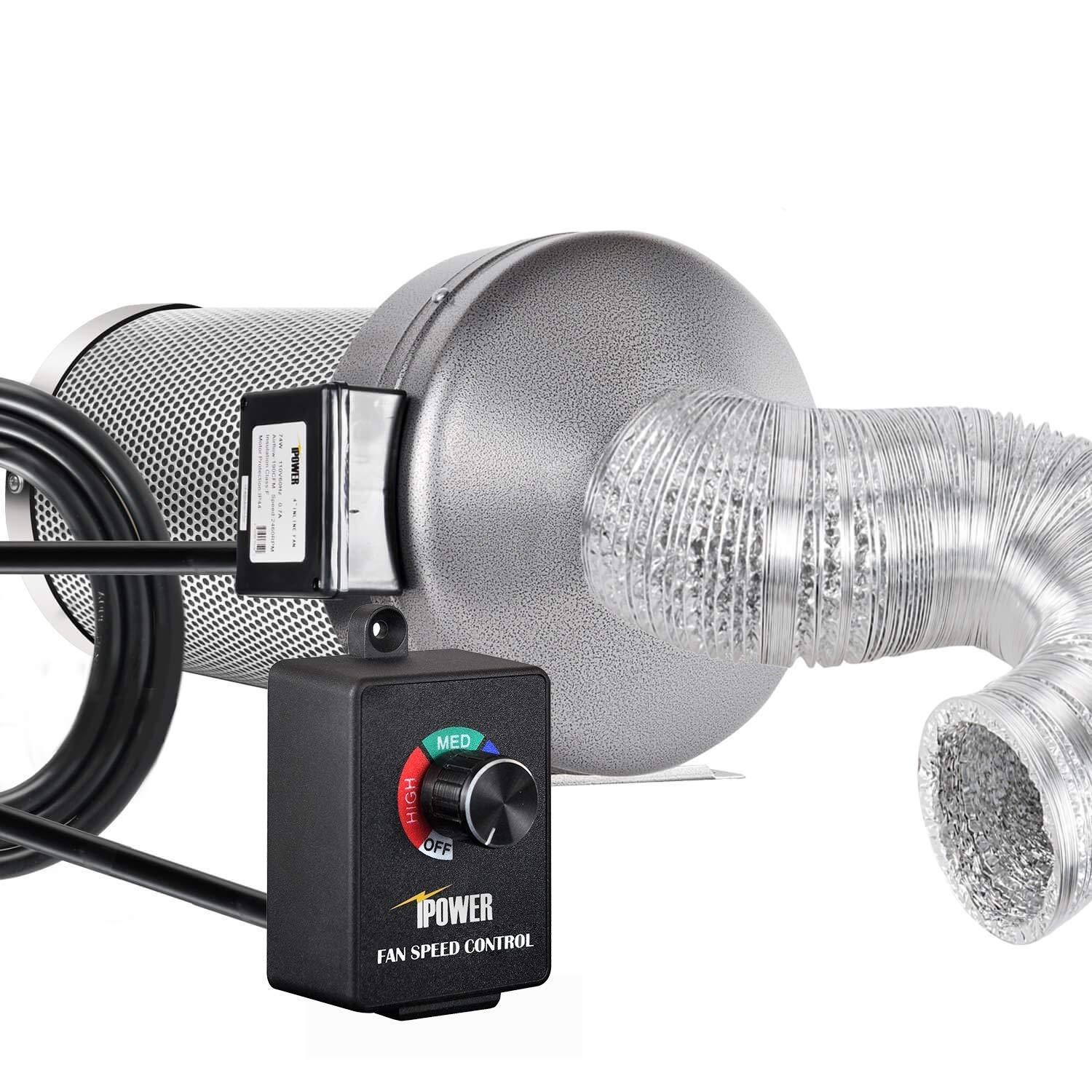 iPower ETL Certified Variable Fan Speed Controller for Inline Fan Air Blower gallery