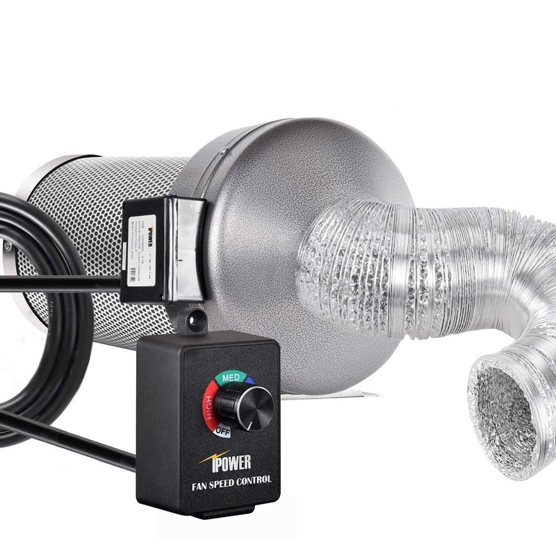 iPower ETL Certified Variable Fan Speed Controller for Inline Fan Air Blower gallery