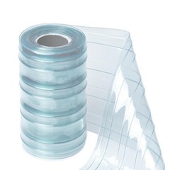 Plastic Vinyl Replacement Strip Curtain-Door – Clear Waterproof PVC for Wareh