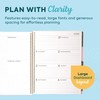 GO BIG Large-Print Planner April 2026–June 2027, 15-Month Twin-Loop-Bound gallery