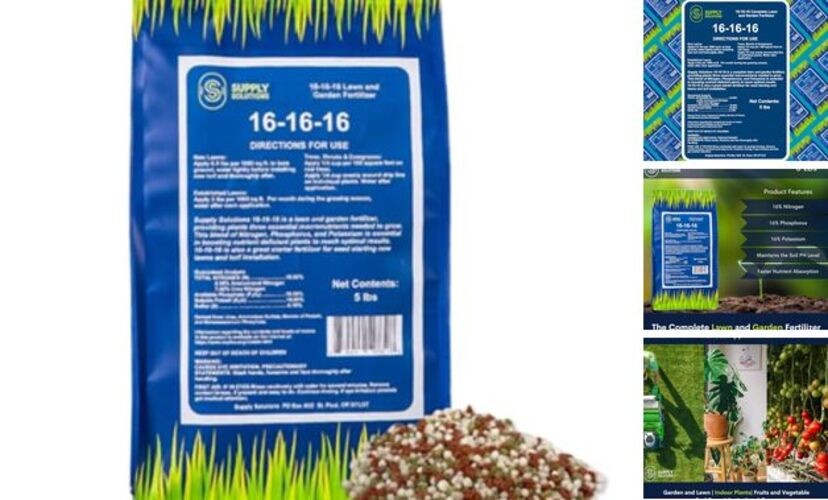 16-16-16 Complete Lawn & Garden All Purpose Granular Fertilizer - The 5 Pounds gallery