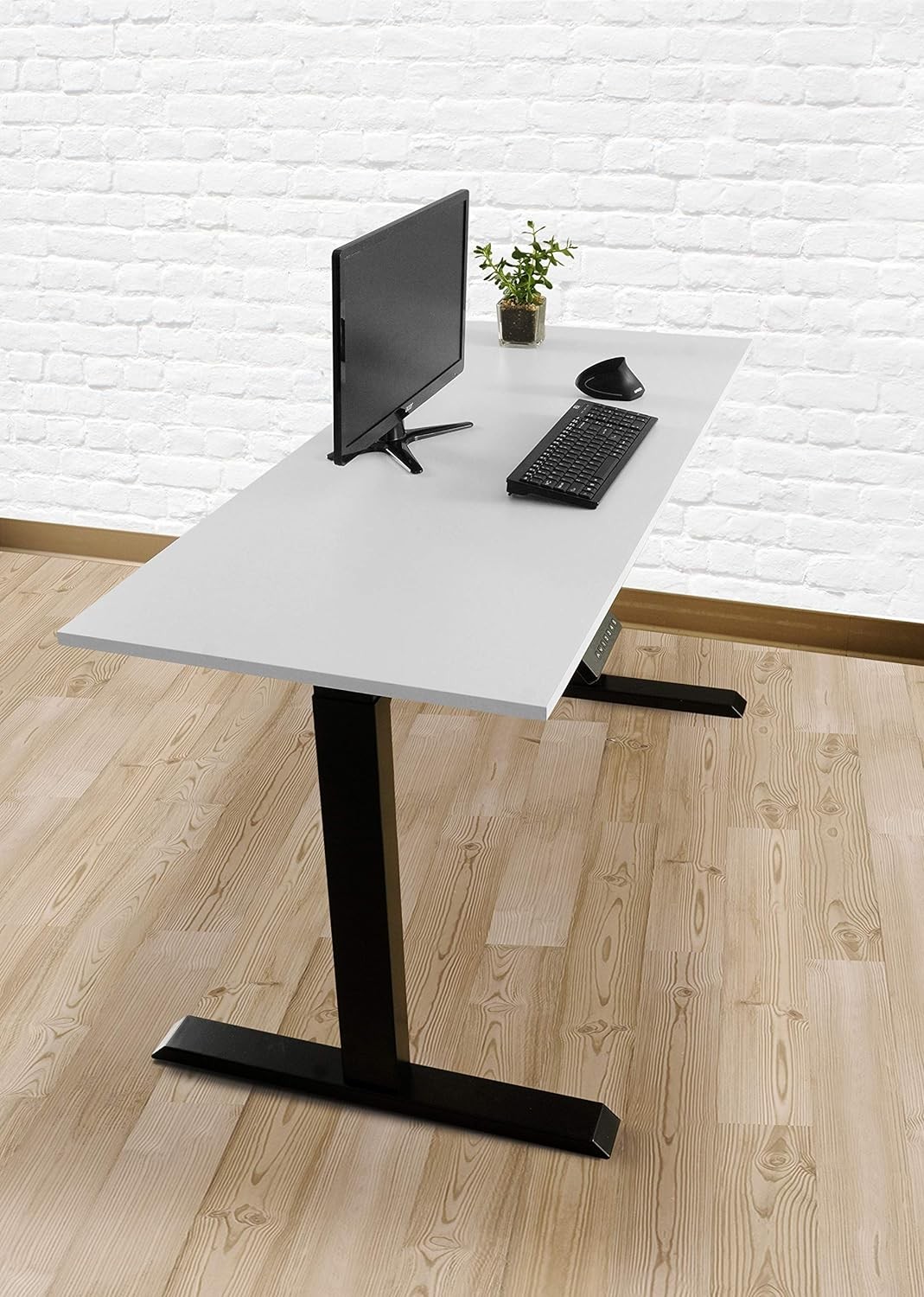TechOrbits Electric Standing Desk Frame - Two Leg Motorized Stand Up Desk Base gallery