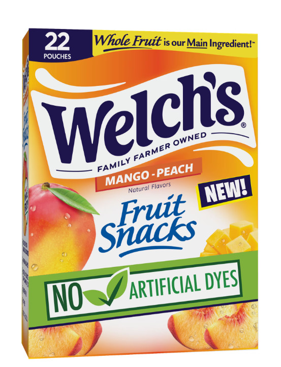 Welch's Fruit Snacks Mango-Peach Soft Fruit Snacks for Stocking Stuffers, 8 oz gallery