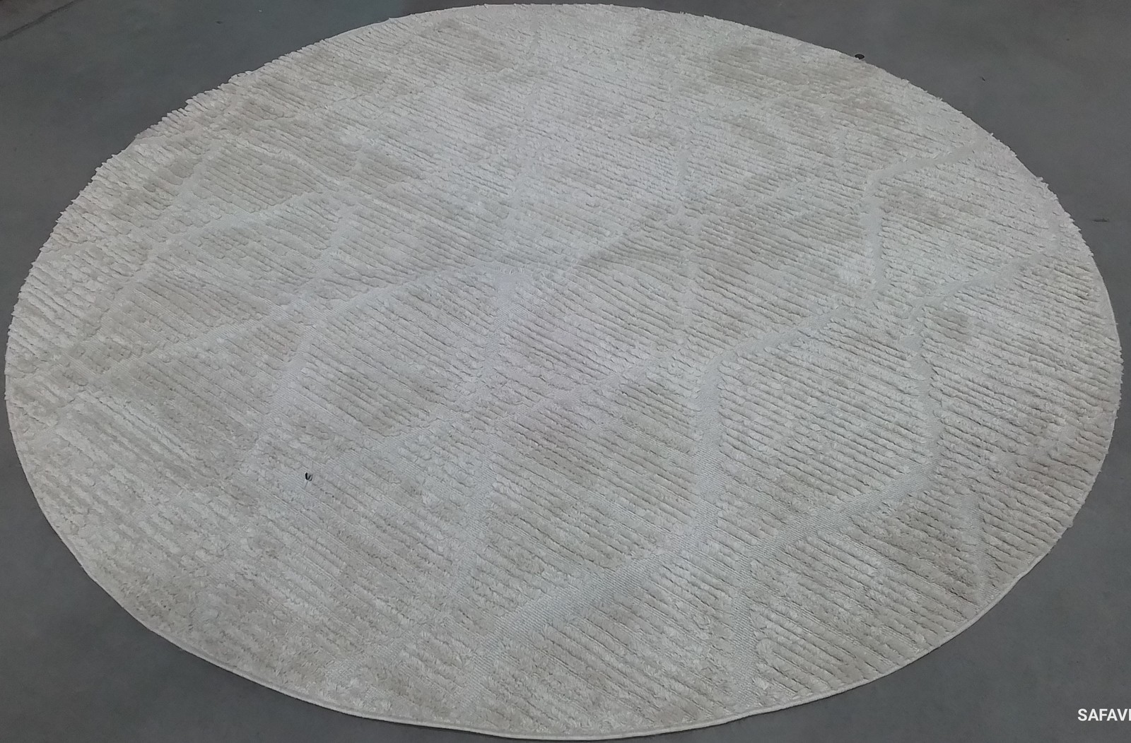 BEIGE 8'-0" x 8'-0" Back Stain Rug, Reduced Price 1172801370 MRK517C-8R gallery