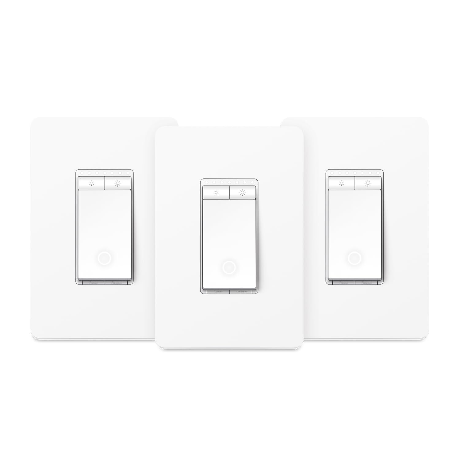 Smart Dimmer Switch, Wi-Fi Light Switch, UL Listed, No Hub Required, 3-Pack gallery