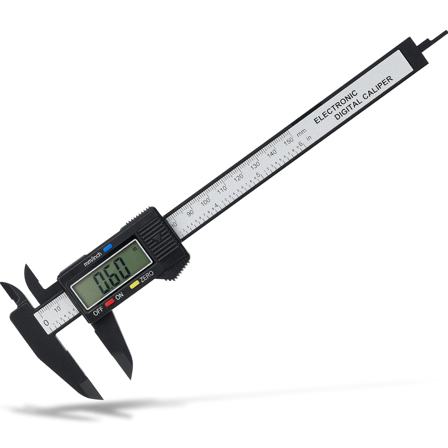 Digital Caliper, 0-6" Calipers Measuring Tool - Electronic Micrometer Caliper w gallery