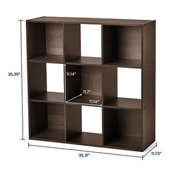 9 Cube Storage Organizer Shelving Unit Bookcase Storage Shelf
