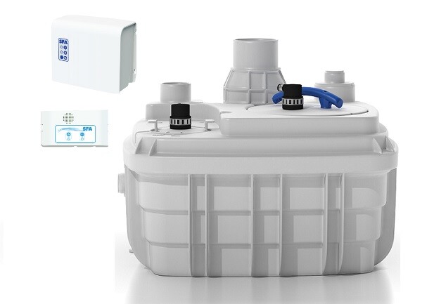SANIFLO SANICUBIC 1VX VORTEX LIFT STATION. 1.5 HP, Part # 049 3 Year Warranty. gallery