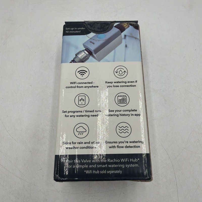 Rachio Smart Hose Timer (1 Valve Only) App-Controlled Quick Install & Scheduling gallery
