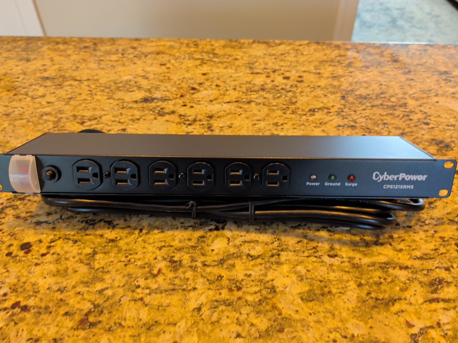 CyberPower CPS1215RMS Rackmount Surge Protector 120V/15A 12-Outlet 15ft Cable gallery