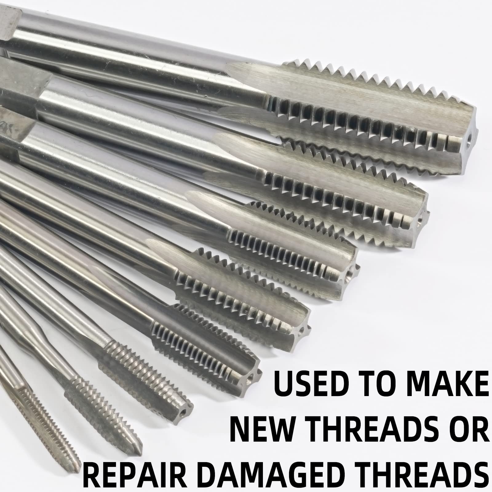 Metric Thread Tap M6 X 1.0, HSS Machine Tap Right Hand M6X1Mm gallery