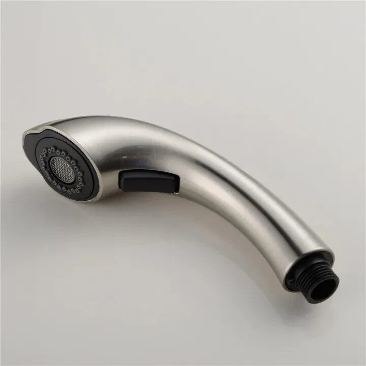 Bathroom Kitchen Sink Pull down Faucet Pull-Out Spray Head Tap Sprayer Nozzel BN gallery