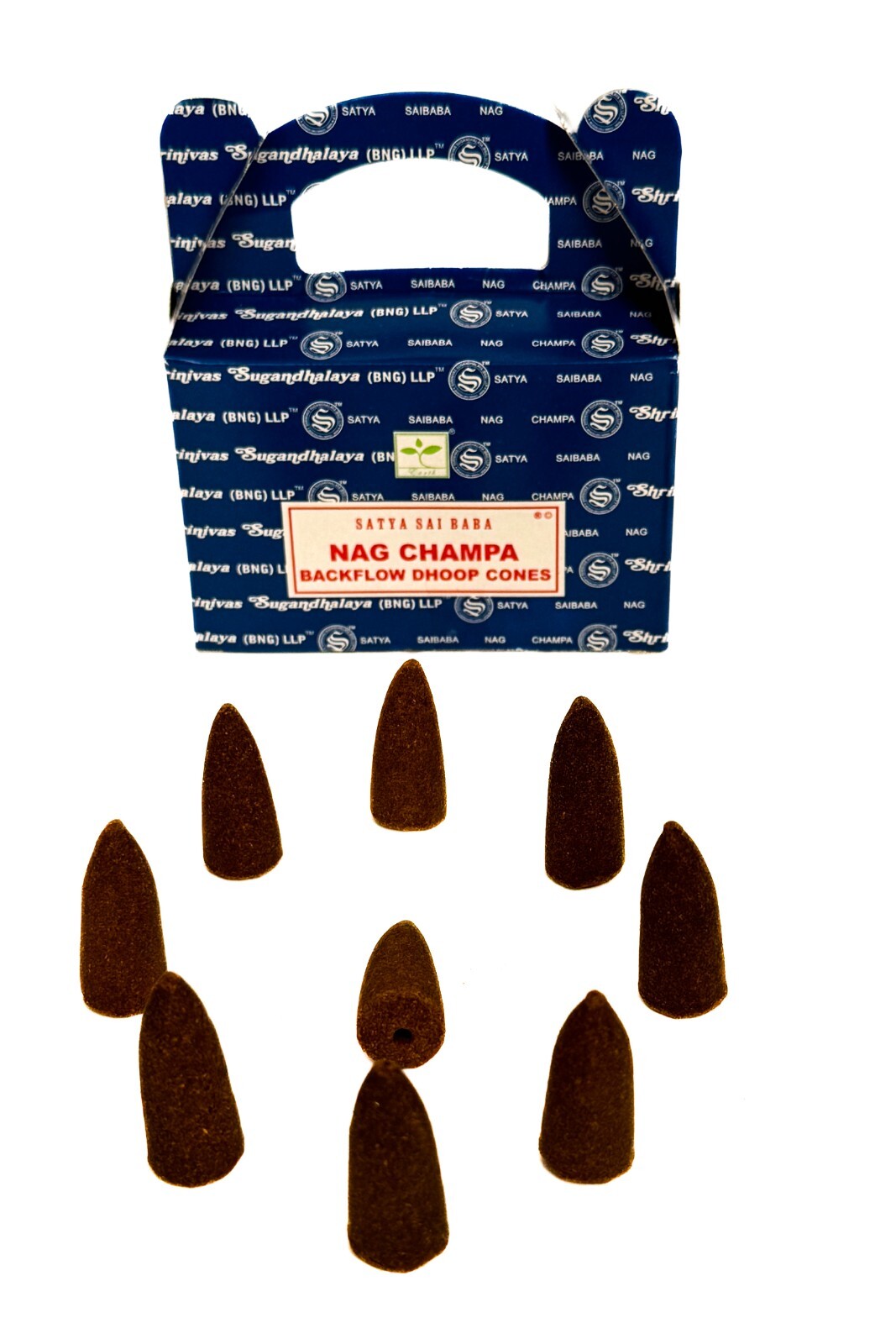 Satya Nag Champa Backflow Waterfall Incense Cones - Free Shipping! gallery