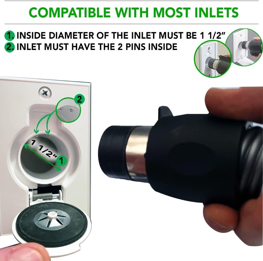 OVO Universal Central Vacuum 35ft Low Voltage Hose, Switch Control at The Handle gallery