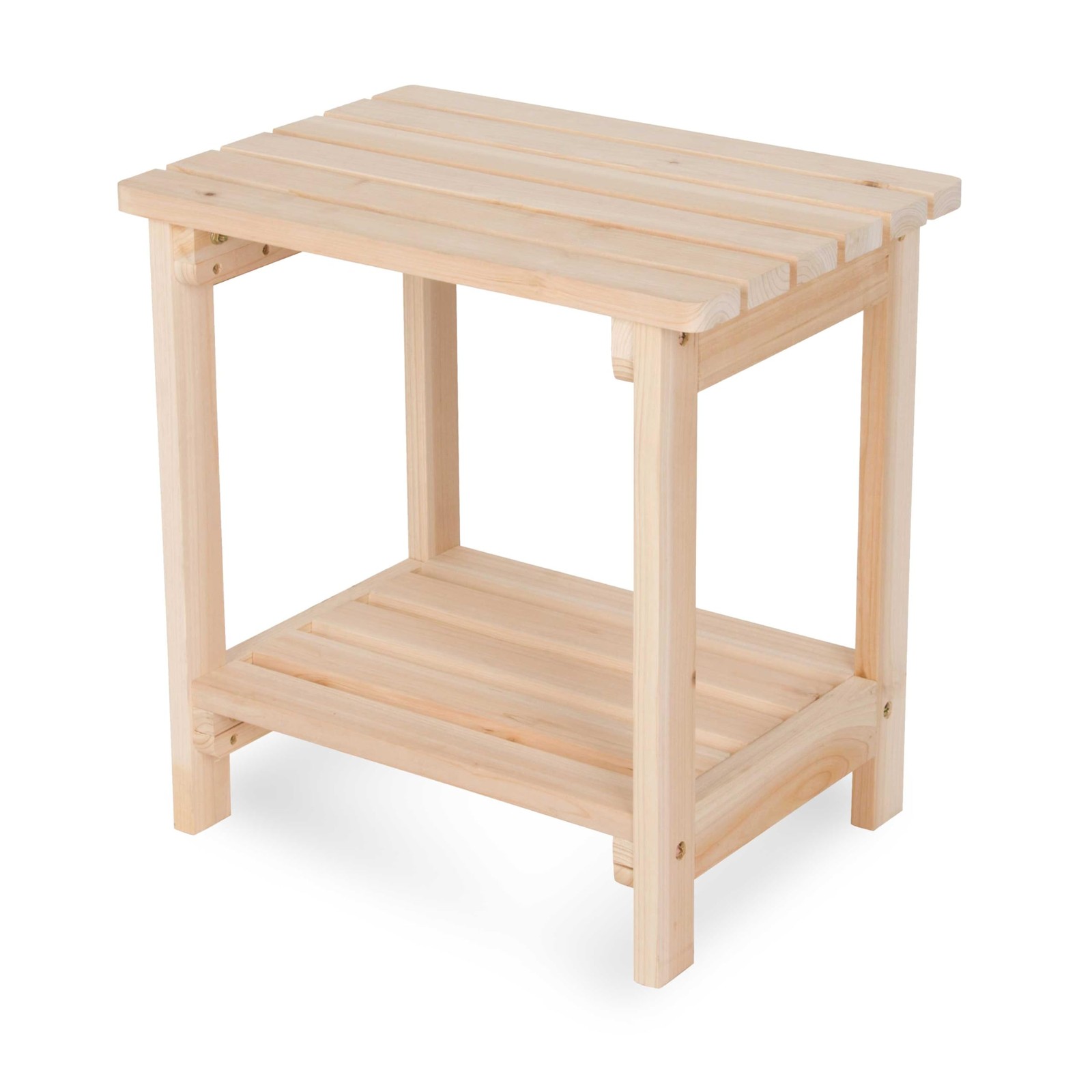 Providence Rectangular Side Table – Natural gallery