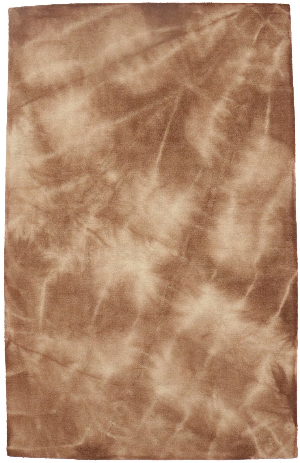 Brown Tie-Dye Abstract Design 5X8 Hand-Tufted Modern Rug Wool Decor Room Carpet gallery